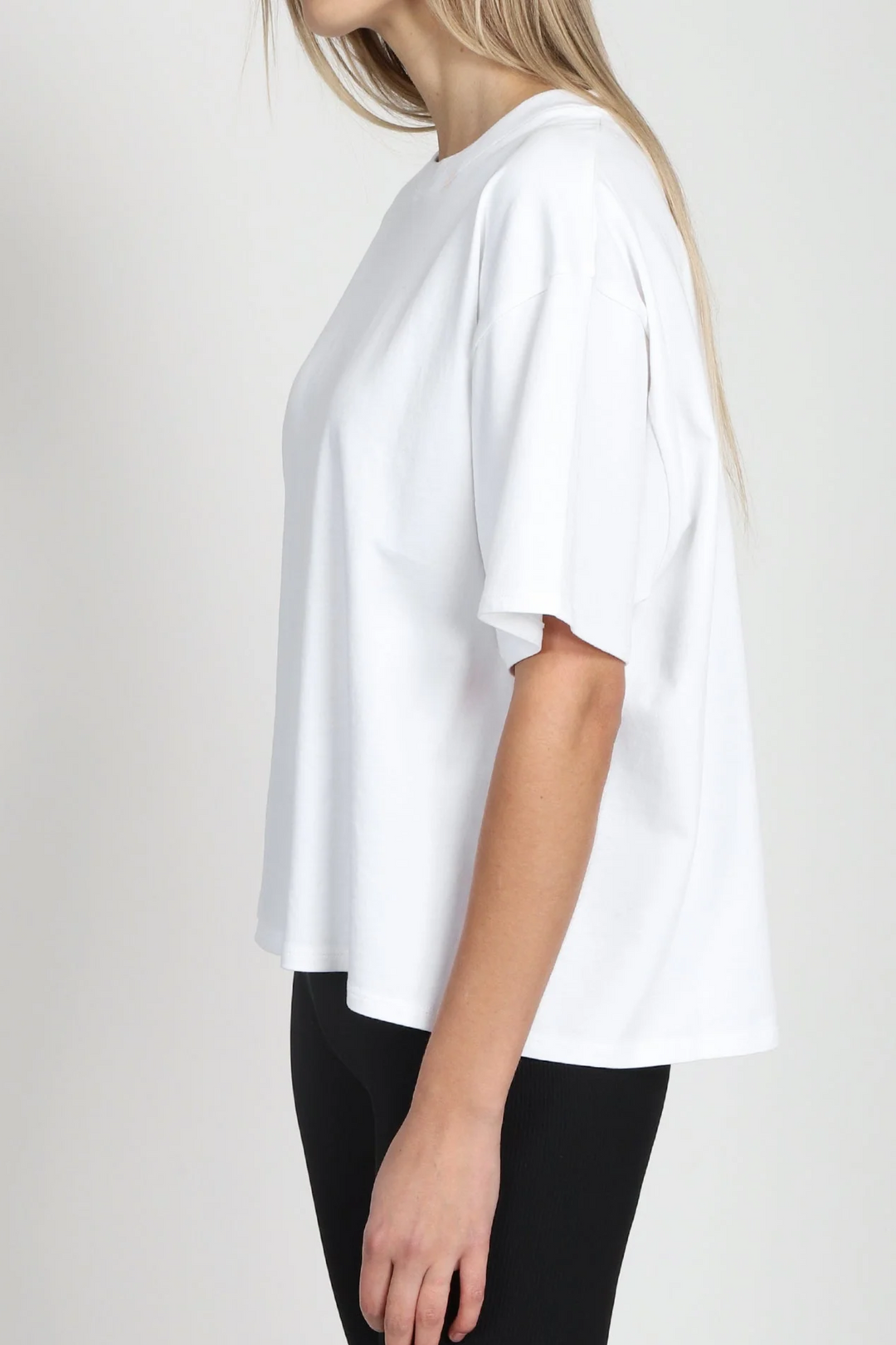 Boxy Tee | White