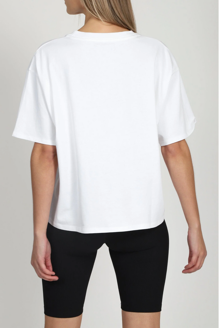 Boxy Tee | White