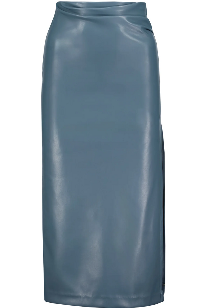 Colette Side Ruched Midi Skirt