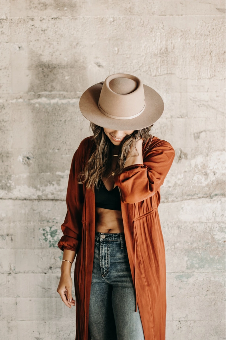 Celeste | Telescope Boater Hat | Latte