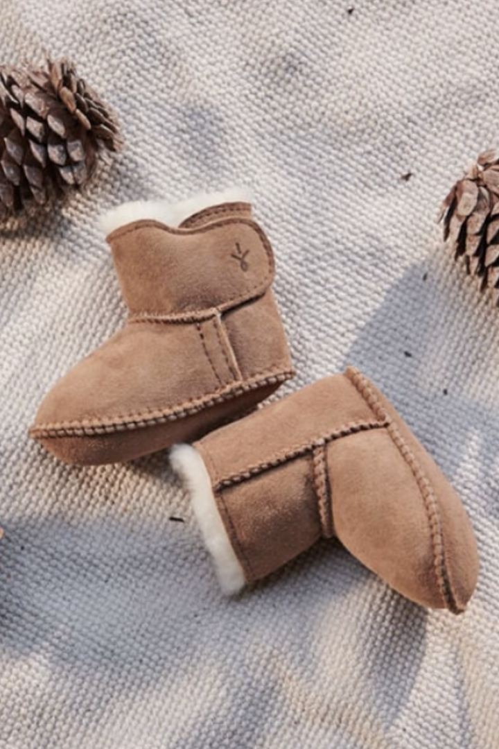 Baby Booties | Chestnut