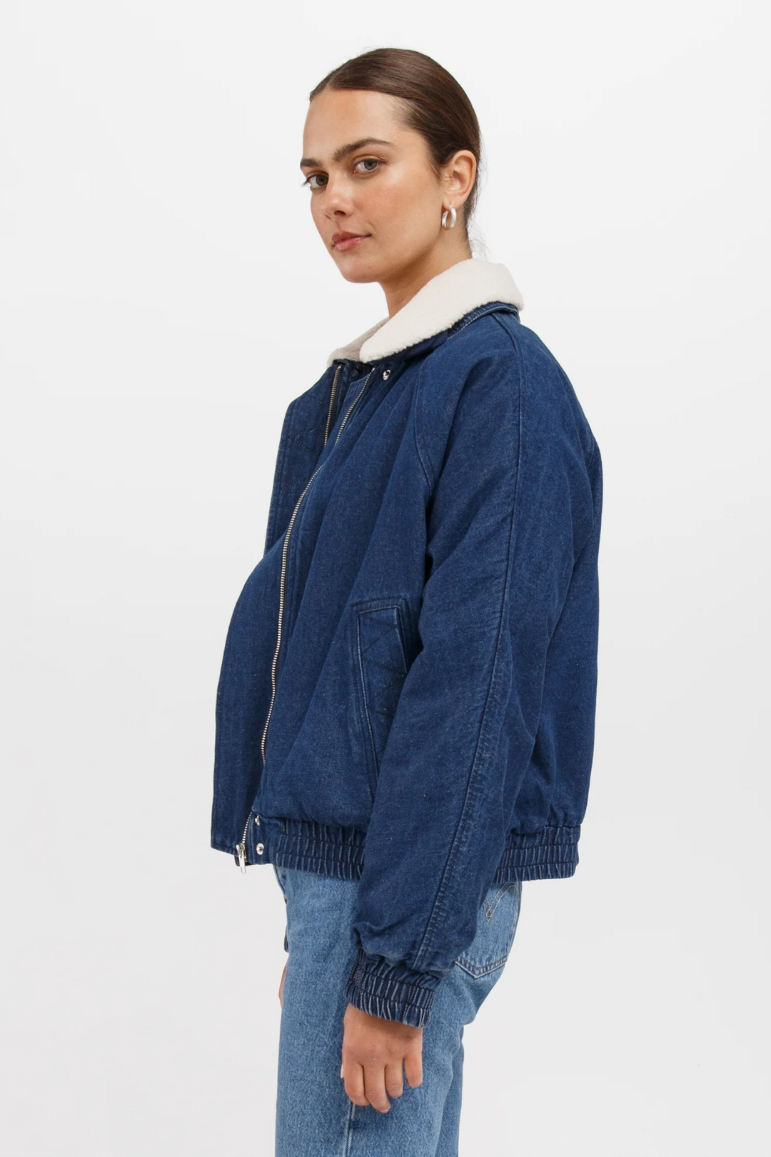 Mackenzie Denim Bomber