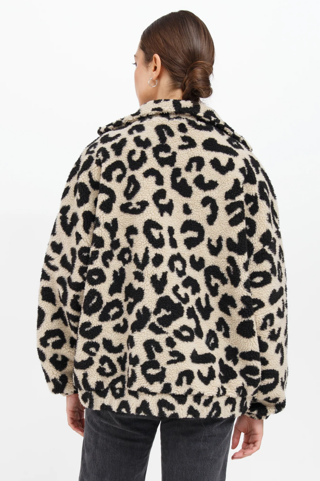 Leopard Sherpa | Tan