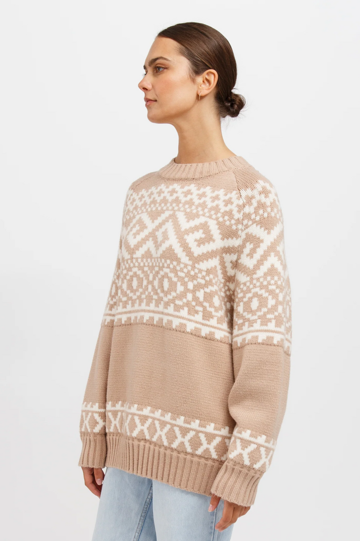 Fair Isle Knit Sweater