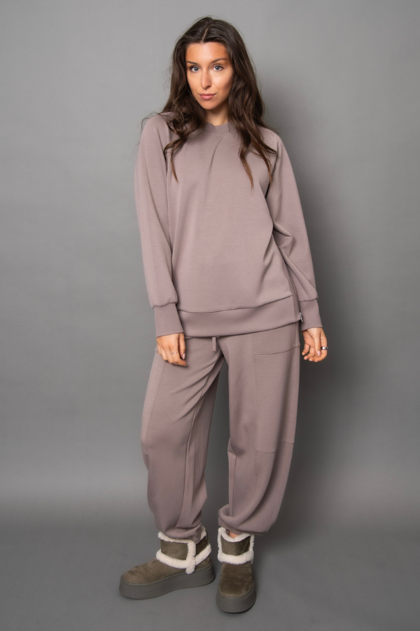 Julina Soft Knit Scuba Pull-On Pants