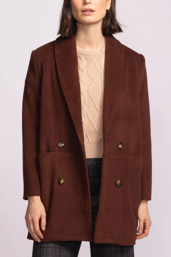 Adelaide Coat | Brown