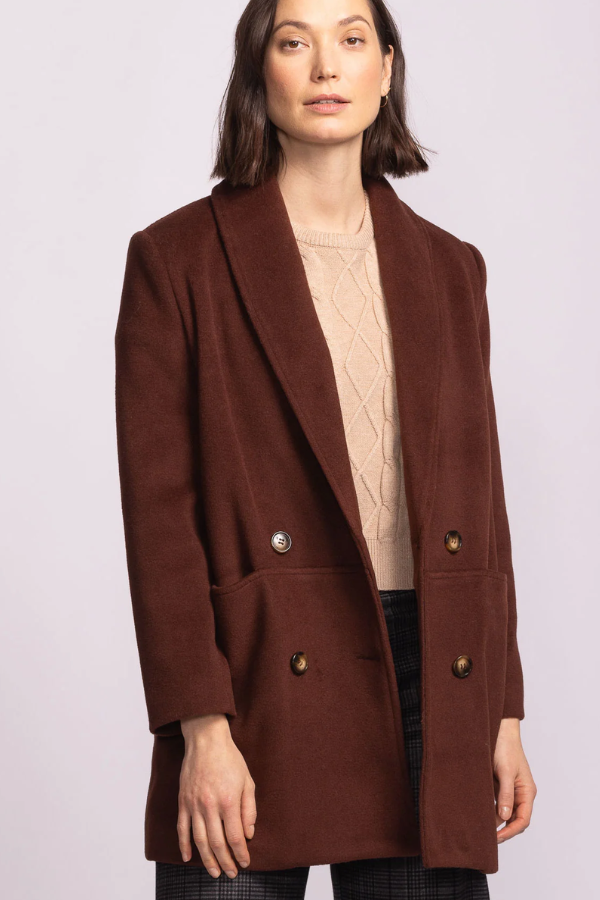 Adelaide Coat | Brown