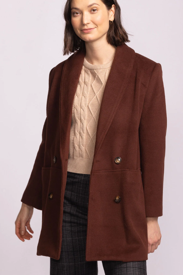 Adelaide Coat | Brown
