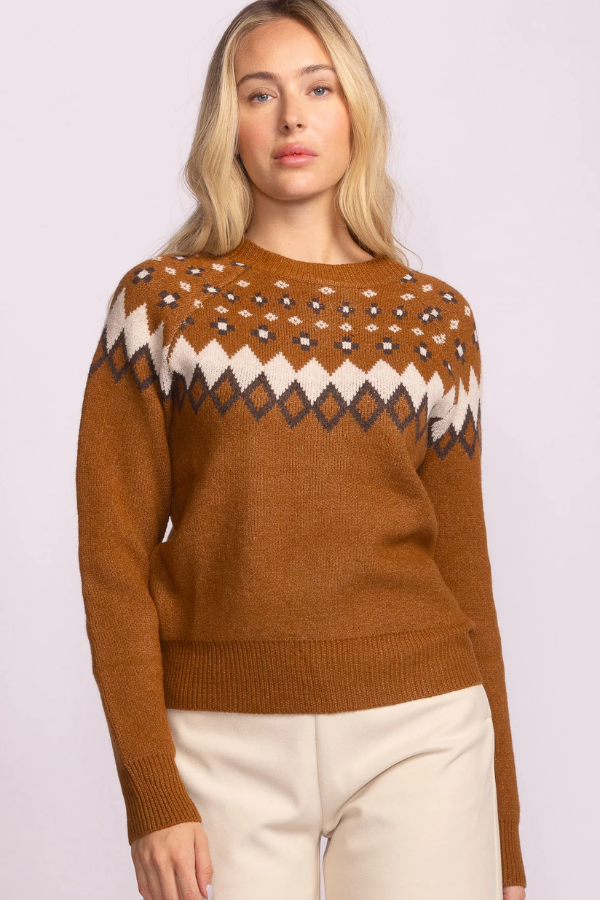 Haverford Sweater | Brown