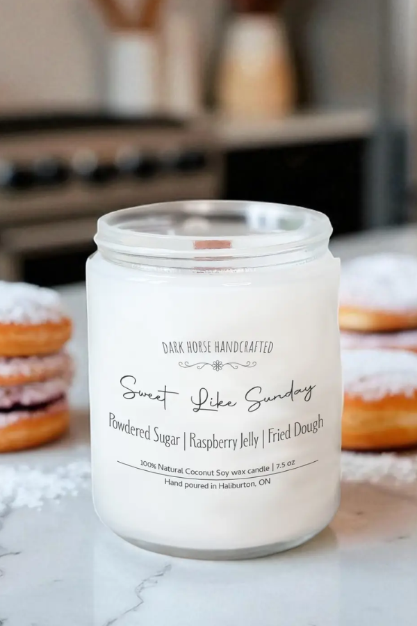Sweet like Sunday | 100% Natural Coconut Soy Wax Candle