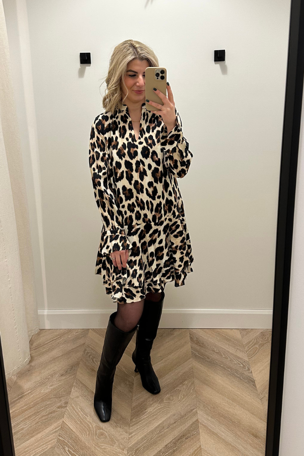 Fran Dress | Leopard