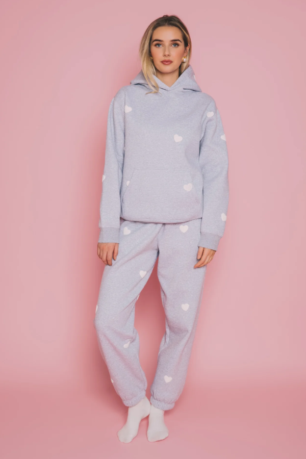 All Over Heart Oversized Jogger