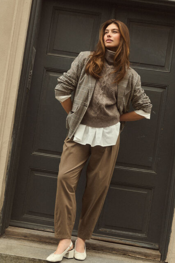 Monia Sleeveless Wool Pullover Knit