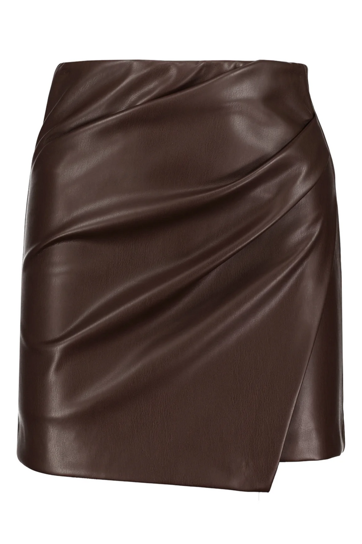 Paulina Faux Wrap Skirt