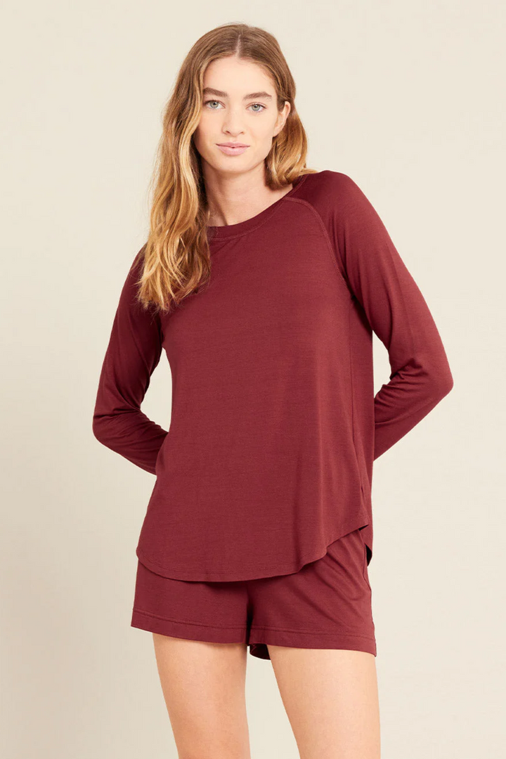 Goodnight Raglan Sleep Top | Sage