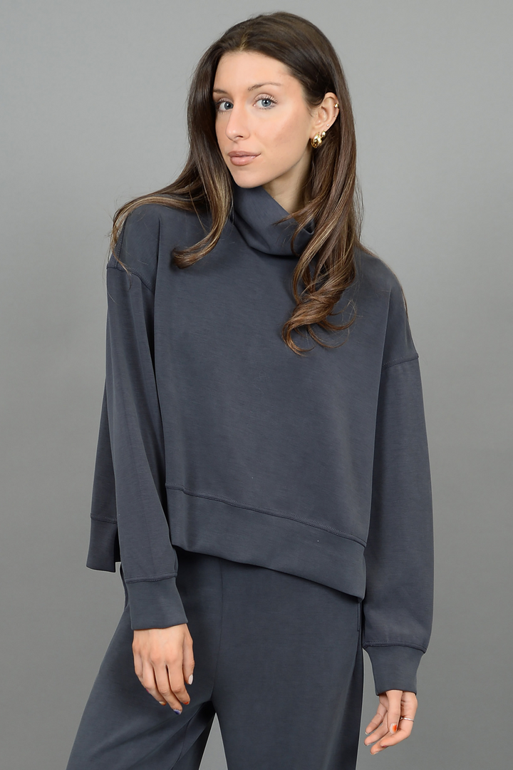 PECA Soft Knit Modal Turtleneck