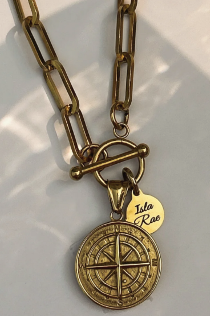 Carylee Compass Necklace