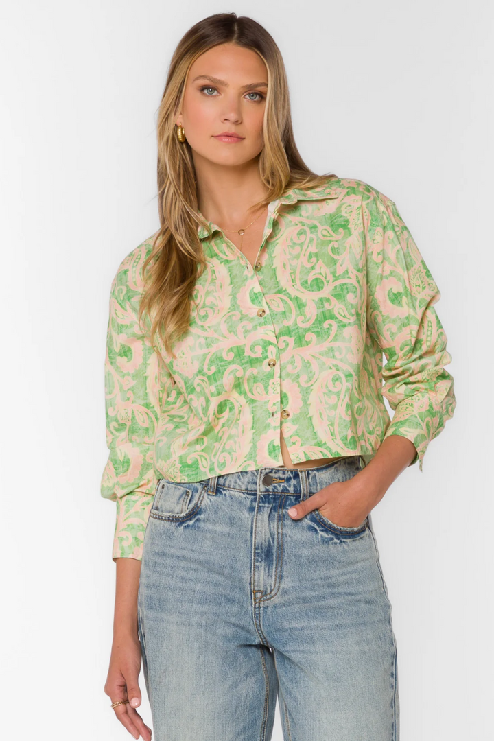 Summerlyn Jacobean Floral Shirt