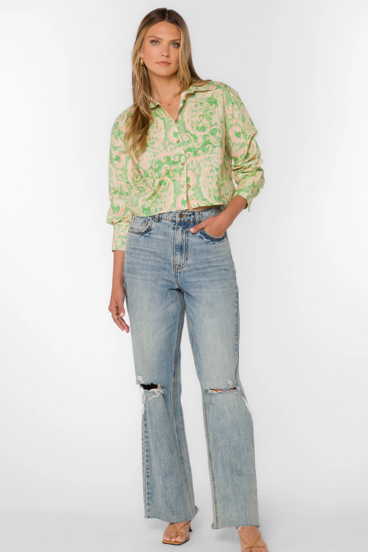 Summerlyn Jacobean Floral Shirt