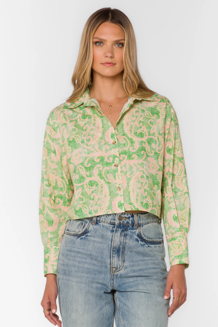 Summerlyn Jacobean Floral Shirt
