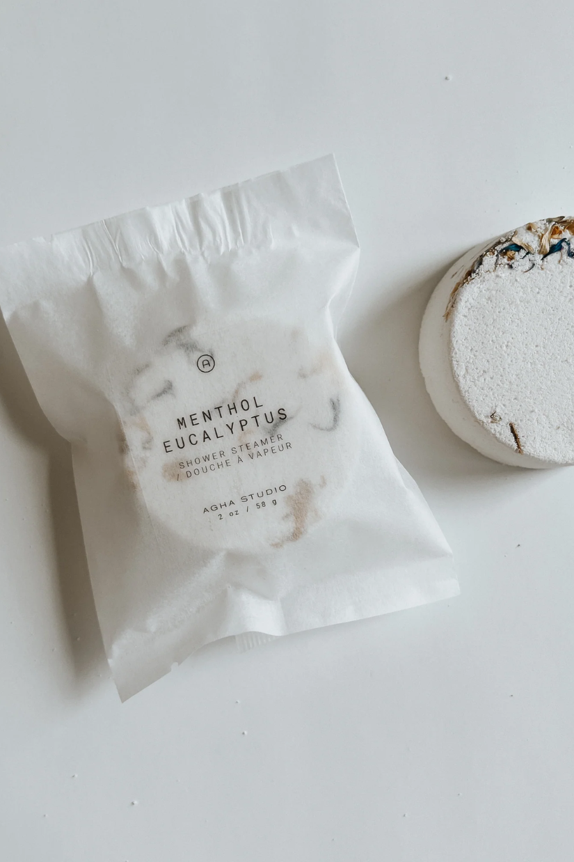 Menthol Eucalyptus Shower Steamer Singles