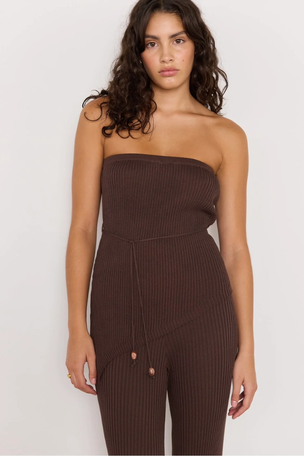 Keani Strapless Knit Top