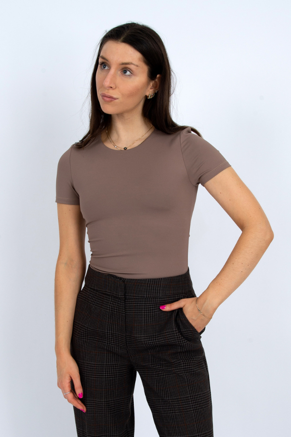 Roxi Tee | Taupe