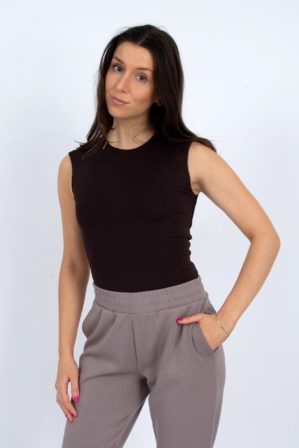 Roxi Tank Top | Dark Walnut