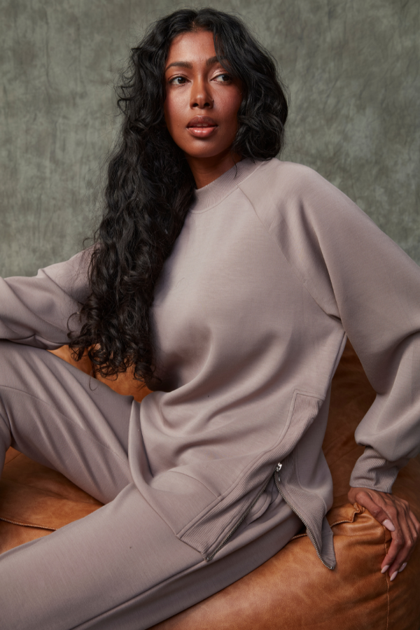 Julina Soft Knit Scuba Pull-On Pants