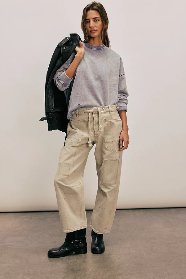 We The Free Moxie Pull-On Barrel Jeans