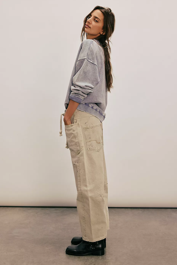 We The Free Moxie Pull-On Barrel Jeans