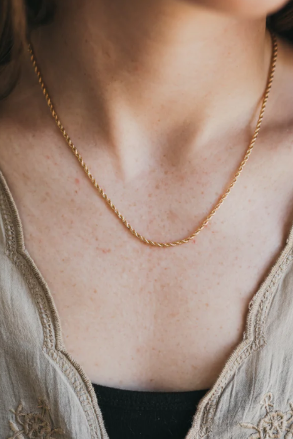 3mm Rope Chain Necklace