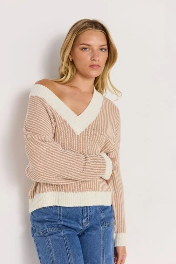 Elsie V-Neck Pullover