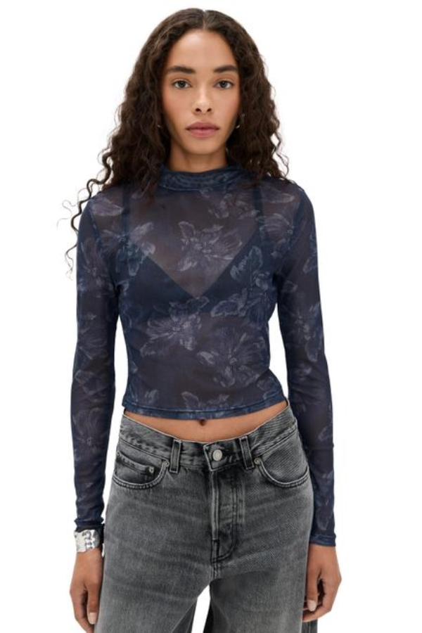 Iris Mesh Top
