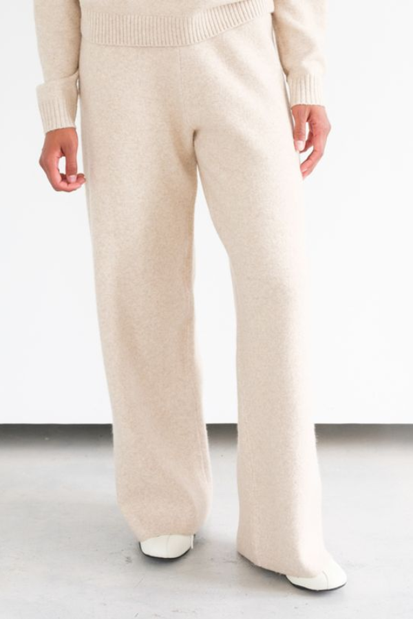 Knit Wide Leg Pant