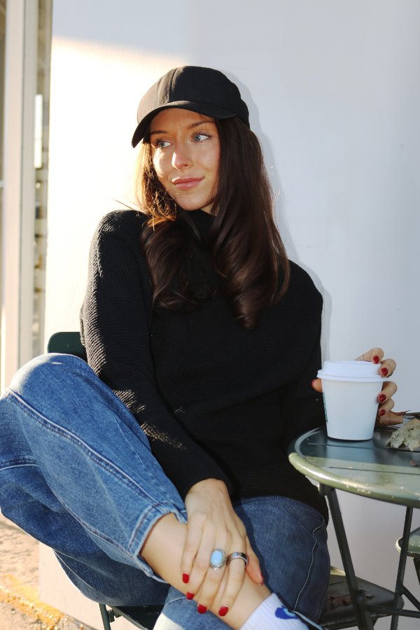 Ottoman Sweater | Black