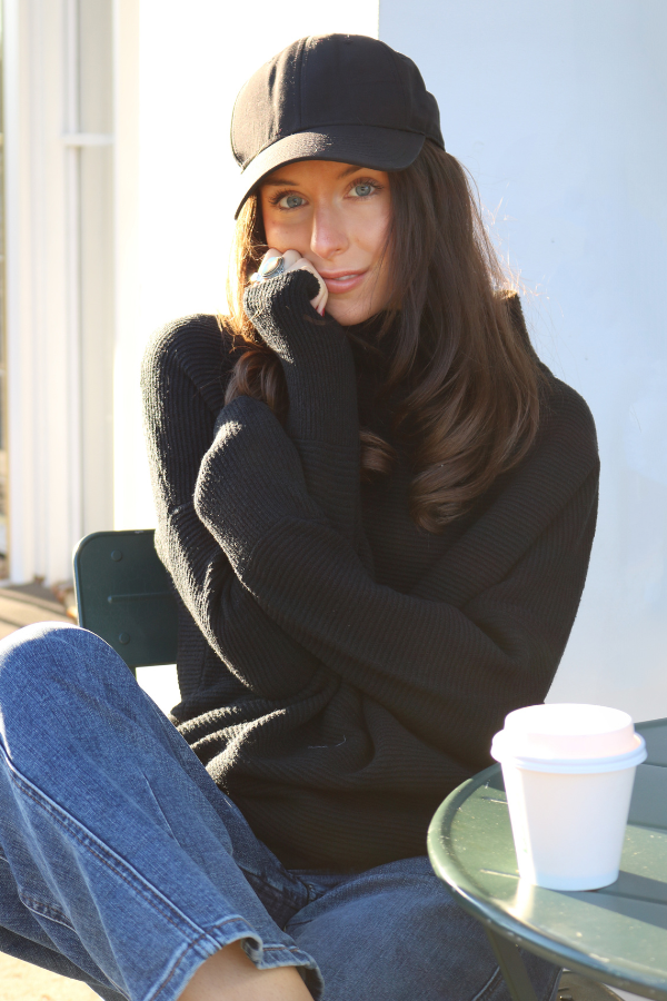 Ottoman Sweater | Black