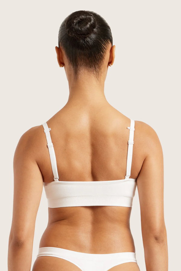 Wireless T-Shirt Bra | White