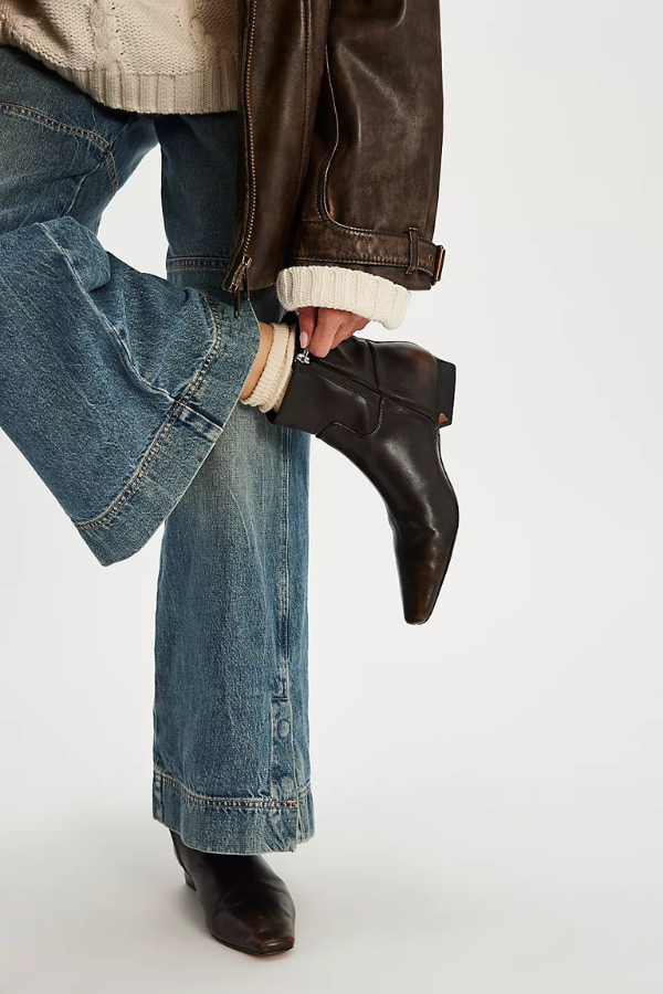 FP Easy Does It Vegan Ankle Boots | Brown