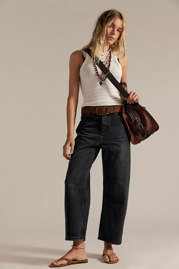 FP We The Free Deep Trance Dropped Boyfriend Jeans