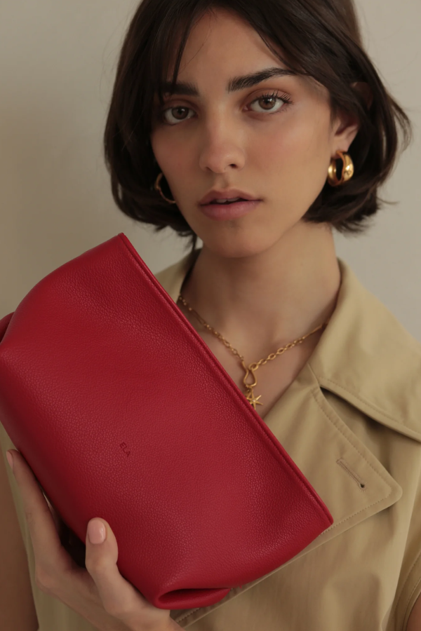 Fiona Bag | Red Pebble
