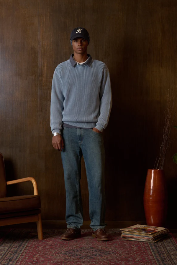 Unisex Vintage Knit Crew