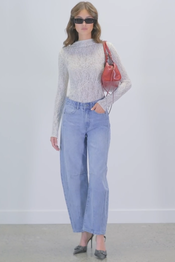 Jacqueline Barrel Leg