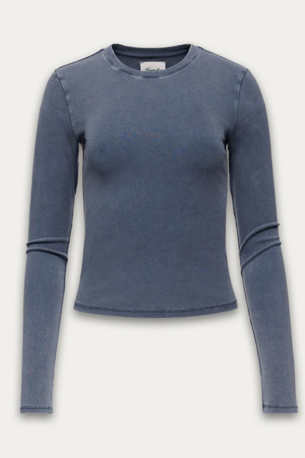 Brielle Vintage Long sleeve | Vintage Blue