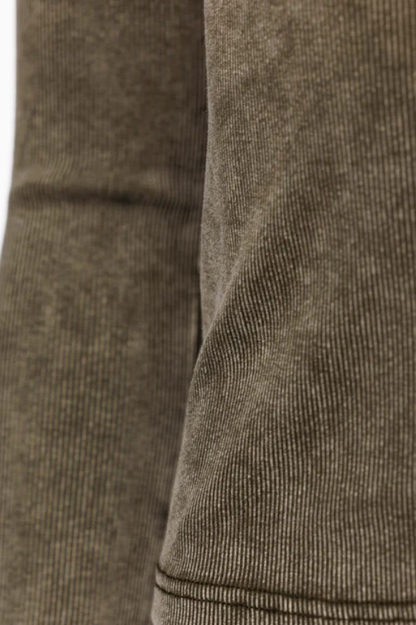 Harriet Boatneck Long Sleeve | Washed Army