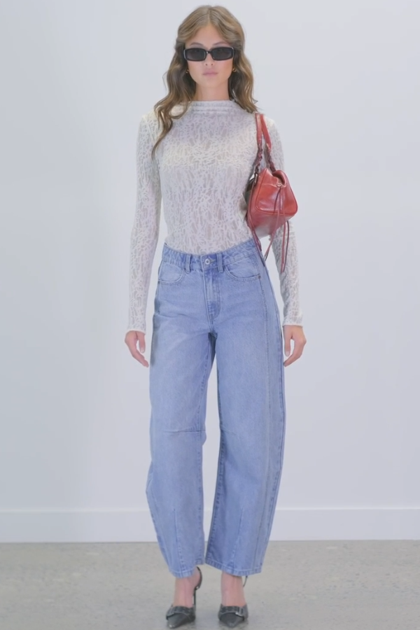 Reiko Lace Top | White