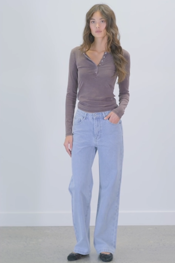 Sadie Vintage Henley