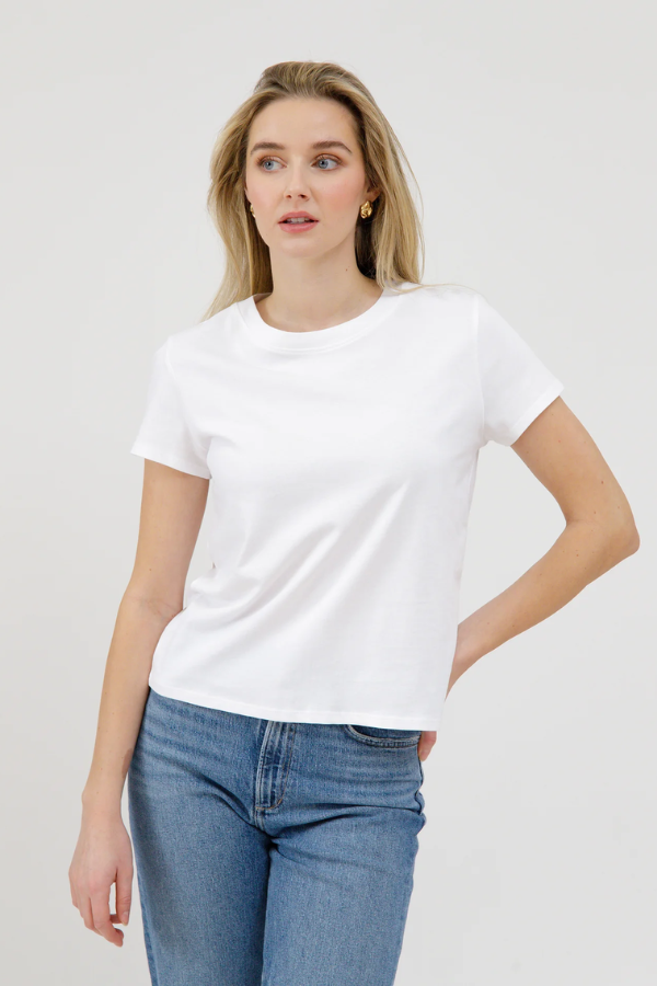 The Paris Tee | White