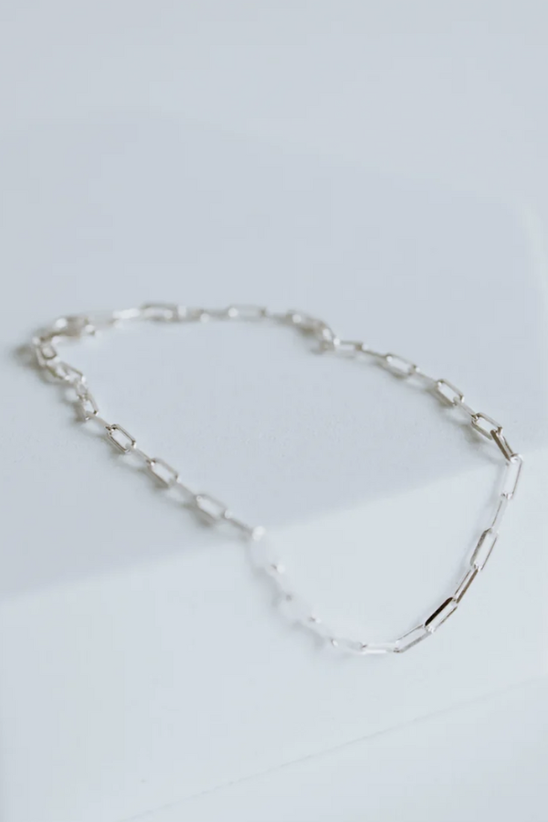 Petite Paperclip Bracelet | Sterling Silver