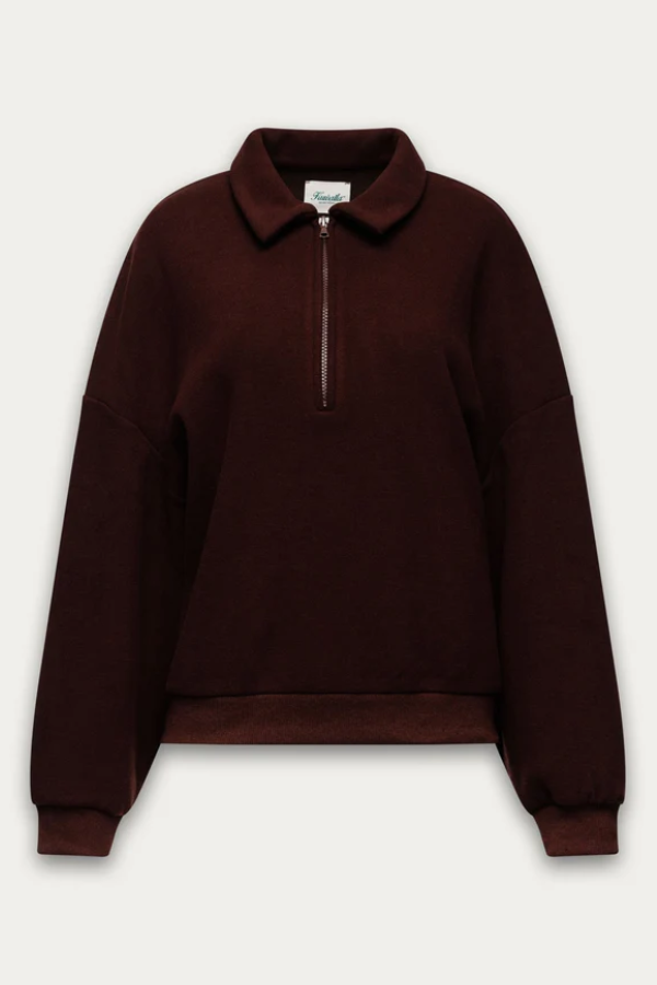Gabbie Plush Polo Sweater